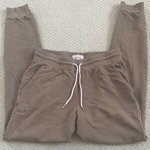 MATE Taupe Drawstring Joggers, size S